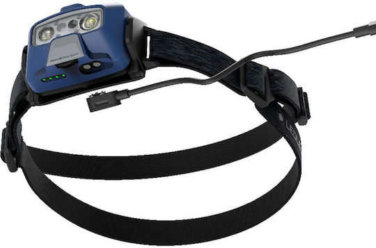 LedLenser Rechargeable Head Flash Light LED IP68 with Maximum Brightness 800 Lumen