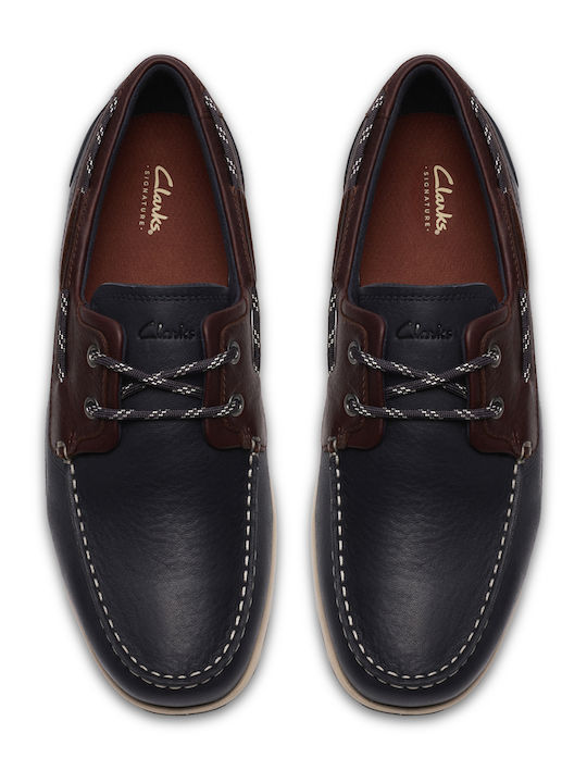 Sail Men's Moccasins in Blue Colour