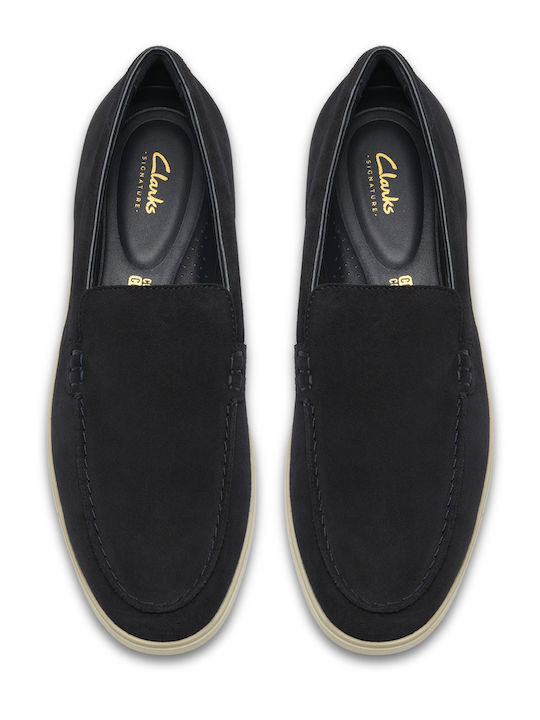 Torford Easy Suede Ανδρικά Μοκασίνια σε Μπλε Χρώμα