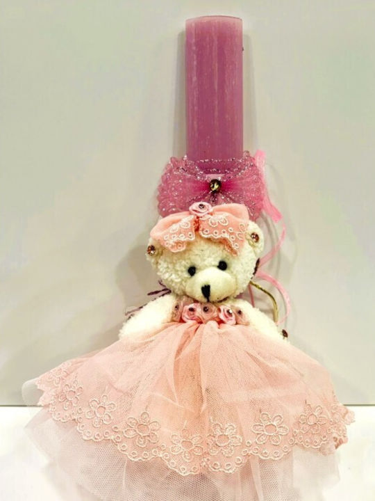 Handgefertigte Osterkerze Teddybär Mittelgroß Hängend 26035 Handgefertigte Osterkerze Teddybär Mittelgroß Hängend 26035