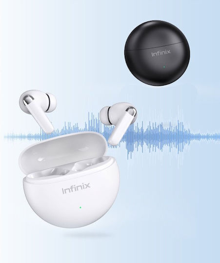 Infinix Buds Neo Bluetooth Kopfhörer mit Ladekoffer Weiße