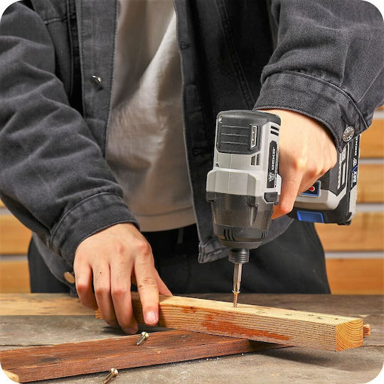 Deko DKID20BL01-B Παλμικό Κατσαβίδι Μπαταρίας 20V 2x2Ah