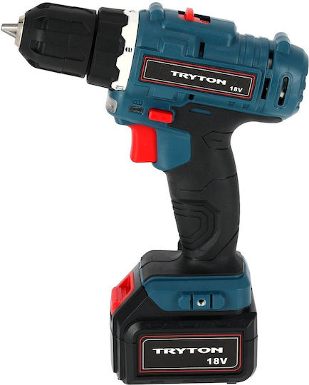 Tryton TFV18B2 Battery Drill Driver 18V 2x1.5Ah