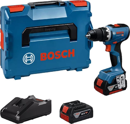 Bosch GSR 18V-65 Δραπανοκατσάβιδο Μπαταρίας Brushless 18V 2x5Ah