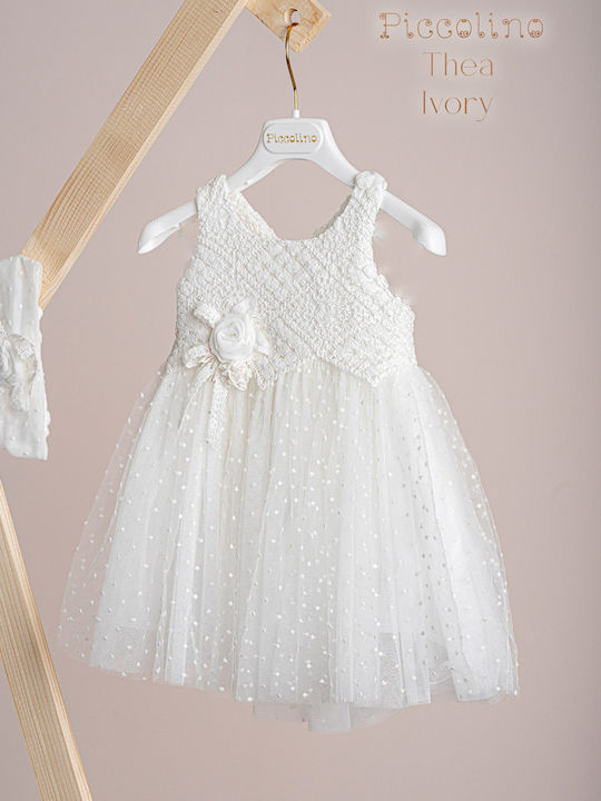 Piccolino Thea Φόρεμα Βάπτισης