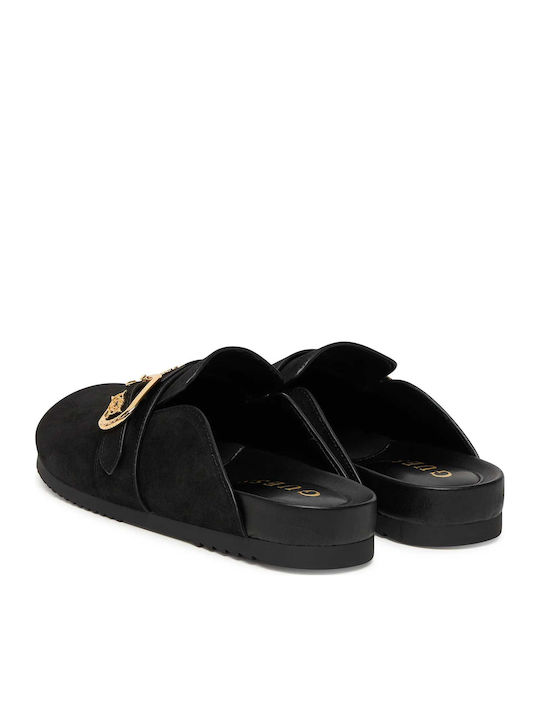 Mules with Heel in Black Colour