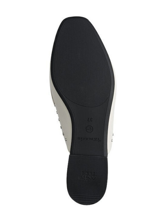 Flat Mules σε Λευκό Χρώμα
