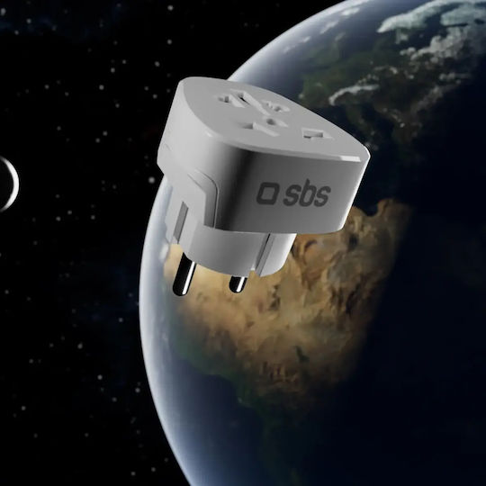 SBS Αντάπτορας Πρίζας από Universal σε Universal