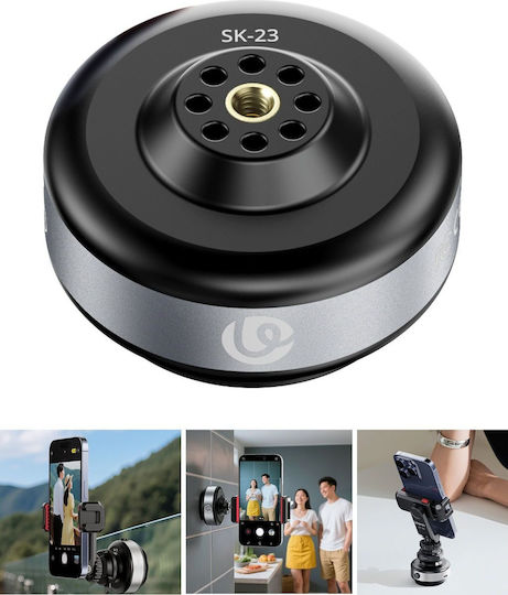 Ulanzi Elektrischer Saugnapfhalterung 1/4 Gewindetelefon Handyhalterung Sk-23