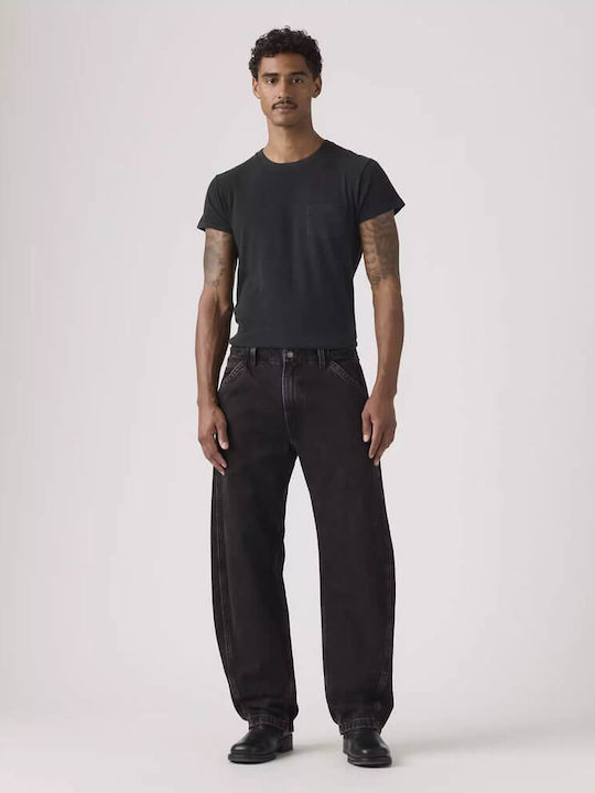 Men's Jeans Pants Black