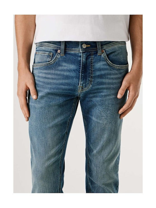 Men's Slim Fit Blue Jeans