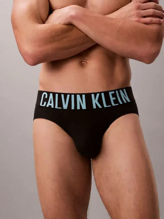 Herren Slip Schwarz 3er Pack