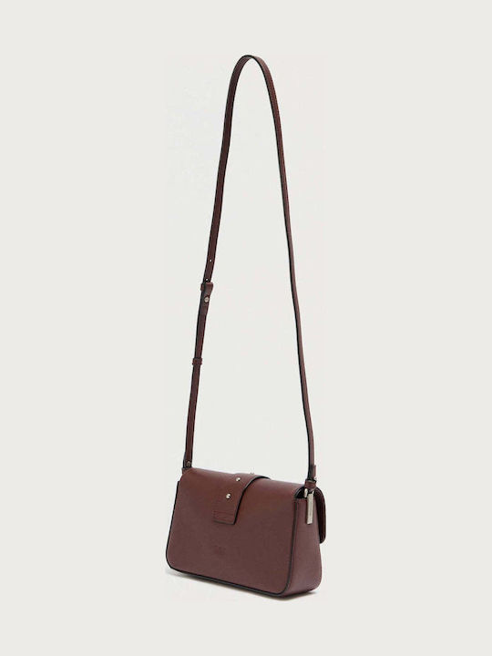 Stoff Damen Handtasche Schulter Gold