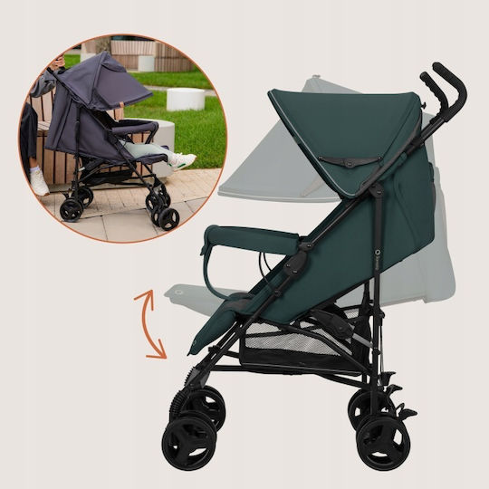 Lionelo Elia Umbrella Stroller Suitable From 6+ Months Green Graphite