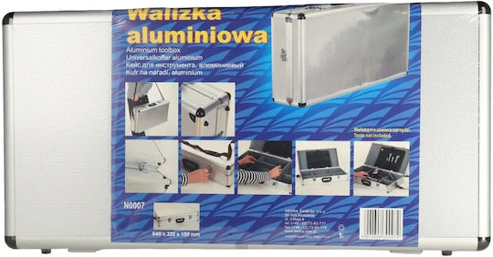 Dedra Werkzeugkoffer Aluminium B64xT32xH15cm