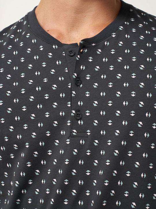 Vamp Summer Men's Pyjama Gray