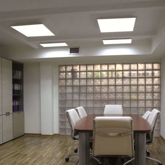 Lucas Platz Vertieft LED Panel 40W mit Kaltweiß Licht 6400K