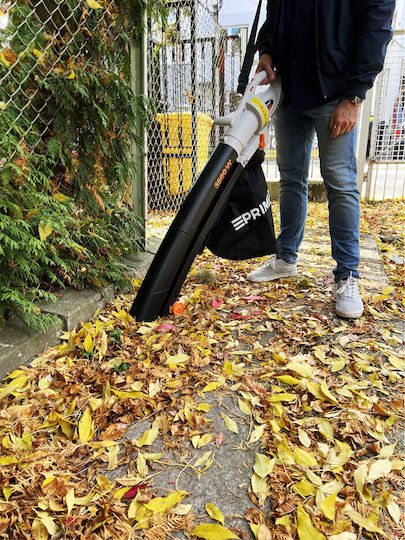 Prime3 Laubbläser / Sauger Handheld Elektrisch 3500W mit Lautstärkeregelung & Maximaler Luftgeschwindigkeit 270km/h