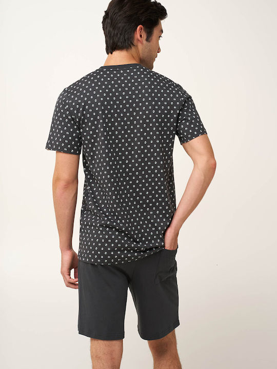 Vamp Summer Men's Pyjama Gray