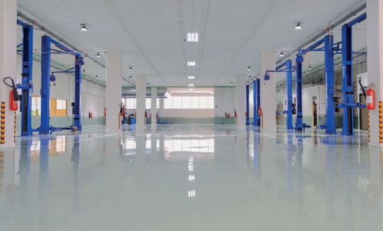 Durostick Polyurea Floor Coating Surface Varnish Polyurethane 2-Component RAL 7035 Grey Light 5kg