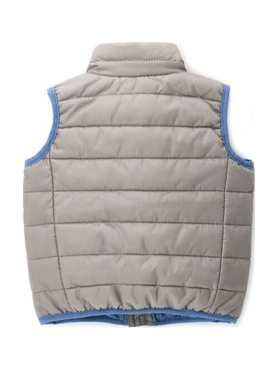 Kinderjacken & Winterjacken Kinder Mäntel & Jacken Steppjacke Ärmellos Grau