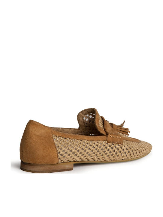 Women's Loafers in Brown Colour