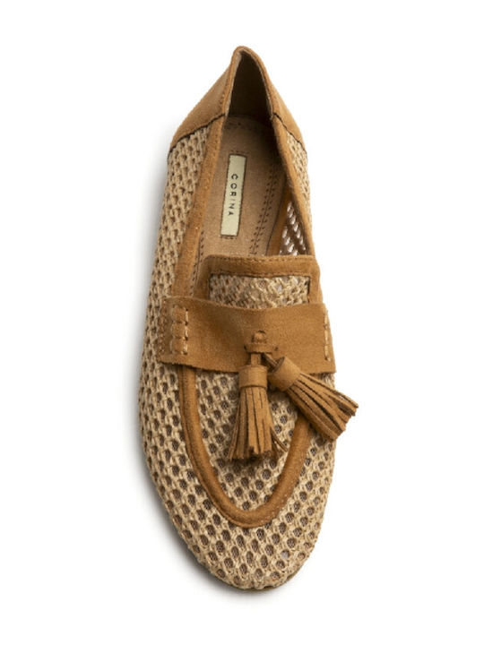 Women's Loafers in Brown Colour