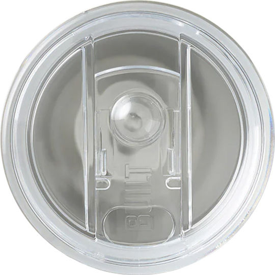 Built Thermal Ποτήρι Θερμός Ανοξείδωτο BPA Free 590ml Μπεζ με Επιστόμιο