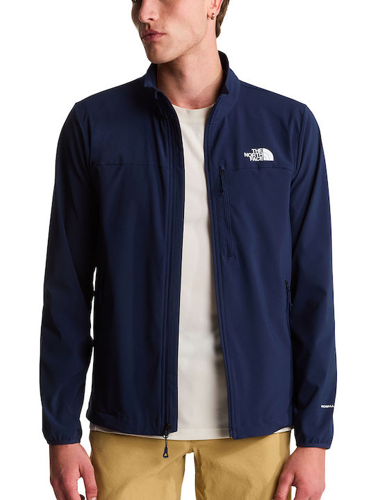 Nimble Winter Softshell Jacket Waterproof and Windproof Navy Blue