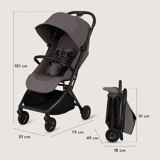 Lionelo Sia Baby Stroller Suitable from 6+ Months Biege Taupe