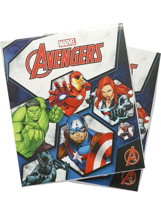 Marvel Παιδική Πιτζάμα Καλοκαιρινή Σκούρο Μπλε