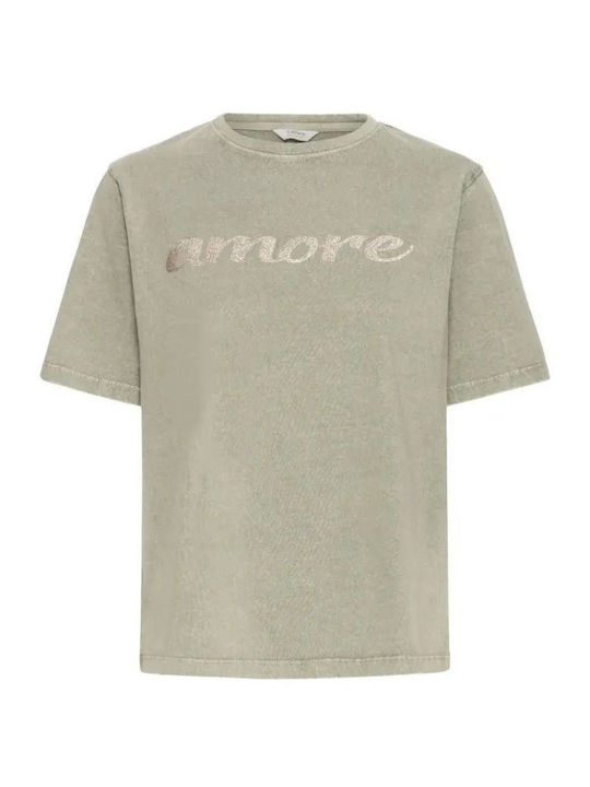 Γυναικείο T-shirt Χακι
