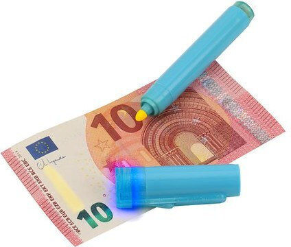 Genie Stilou Detectoare De Bancnote False EUR USD GBP CHF