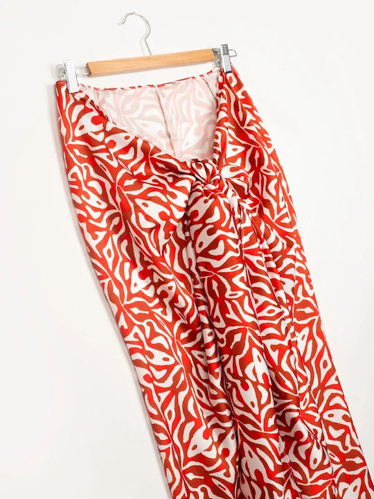 Rock Club Women's Beachwear Red Skirt