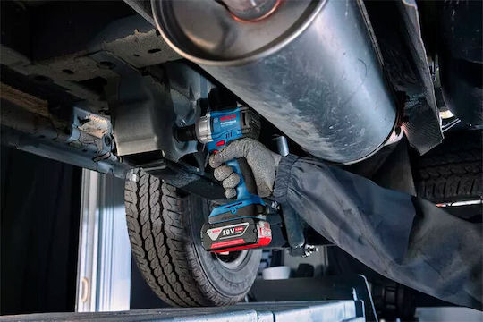 Bosch GDS 18V-350 Professional Brushless Μπουλονόκλειδο Μπαταρίας 18V Solo με Υποδοχή 1/2"