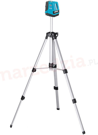 Geo Fennel Gmbh El 609 Set Αυτορυθμιζόμενο Γραμμικό Αλφάδι Laser Κόκκινης Δέσμης με Εύρος Εργασίας 50m