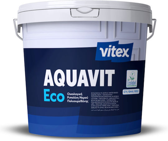 Vitex Acrilyc Ripolin Ecological Water Aquavit Pu Eco 2.5lt White Satin Satin