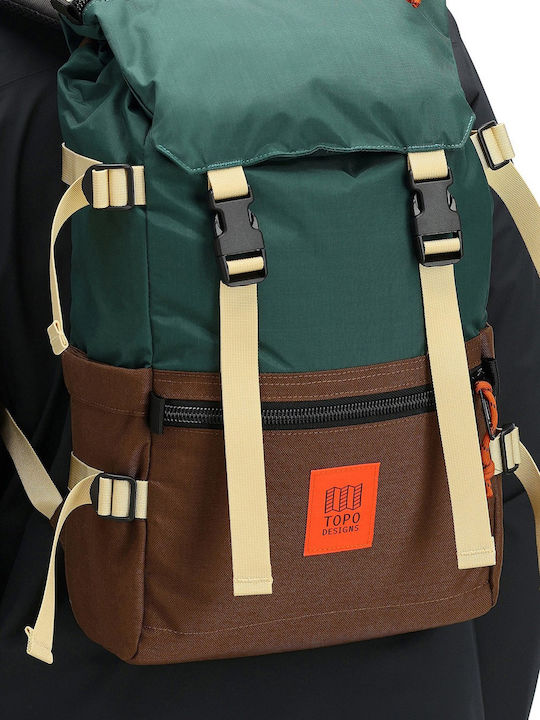 Topo Designs Rucksack Wasserdicht 20lt Schwarzes