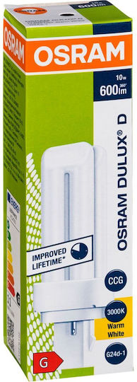 Ledvance Fluorescent Lamp for Socket G24D-1 10W