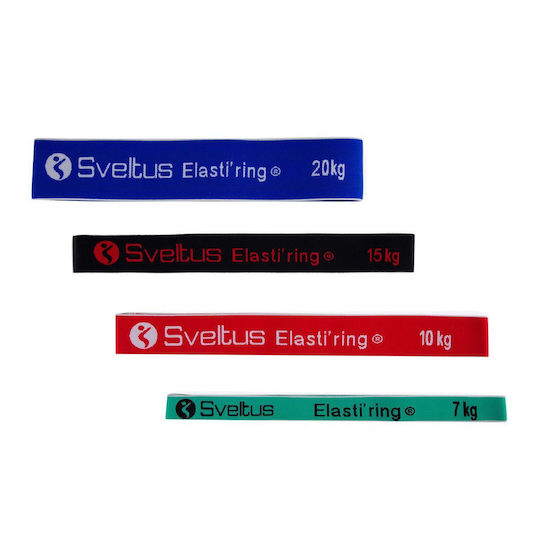 Sveltus Elasti'ring Loop Bands Σετ 4τμχ Πολύχρωμα