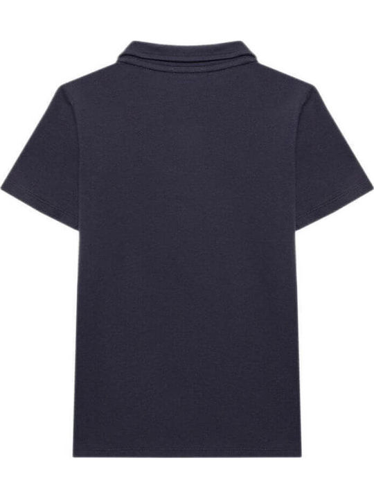 Kids' Polo Short Sleeve Navy Blue