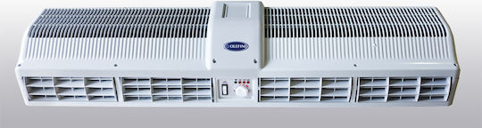 Olefini KEH-43 ΙR Electrically Heated Air Curtain with Maximum Air Supply 2070m³/h and Remote Control 100cm KEH-43 IR