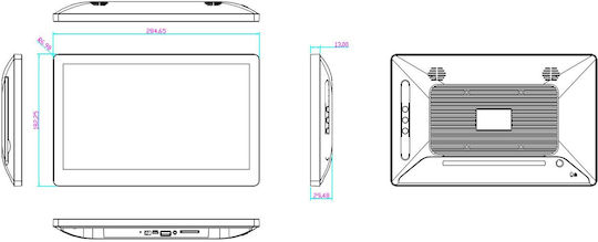Allnet POS Monitor 12" IPS