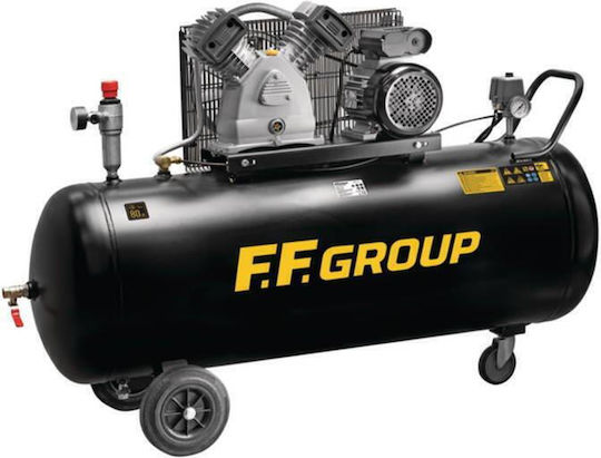 FFG AC-B 200/4TC HD Κομπρεσέρ Αέρος 80dB με Ισχύ 4hp και Αεροφυλάκιο 200lt