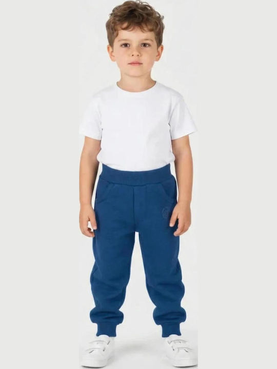 Joyce Simple Pant Μπλε Πετρόλ