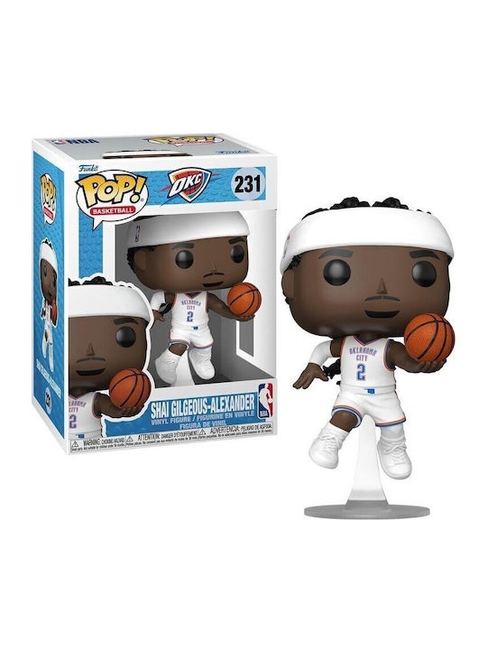 Funko Поп! Баскетбол: NBA: Oklahoma City Thunder - Shai Gilgeous-Alexander (Асоциационно издание екип) 231