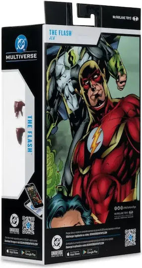 Mcfarlane Toys DC Comics: Flash Φιγούρα Δράσης σε Κλίμακα 1:10