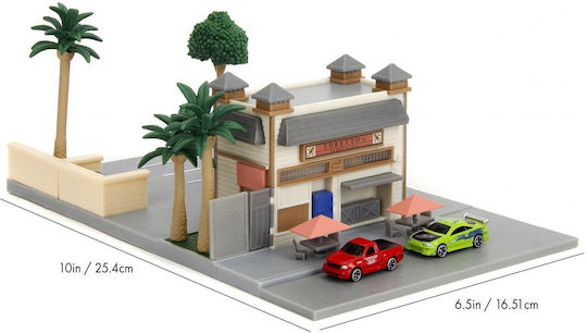 Fast & Furious Nano Metalfigs Nano Scene Toretto´s Café