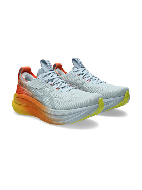 Gel-nimbus 28 Sunny Sizzle Männer Sportschuhe Laufen Graue