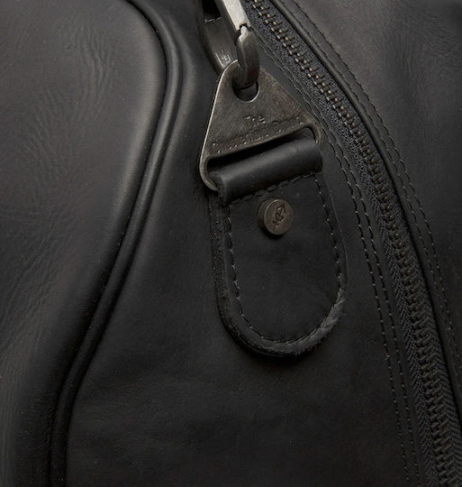 The Chesterfield Brand C20.0004 Σακ Βουαγιάζ 43lt Μαύρο από Δέρμα Μ54xΠ27xΥ28εκ.